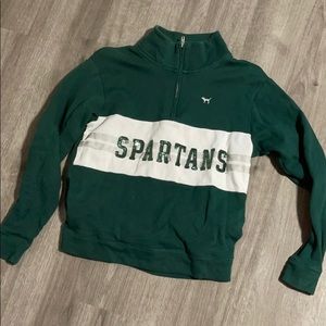 Pink Victoria secret Michigan state university